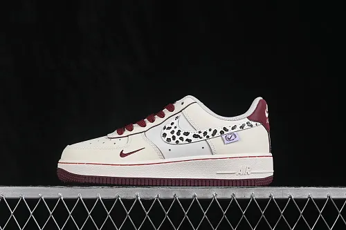 All categories Nk Air Force 1 Air Force series Nk Air Force 1 Low Air Force low-top Nike Air Force 1'07 Low "Wild Berry Leopard Shadow" Hand-painted graffiti Wild Berry Leopard Shadow Air Force 1 low-top casual sneakers FB1839-521